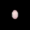 Bubbly Pink Globe, silver