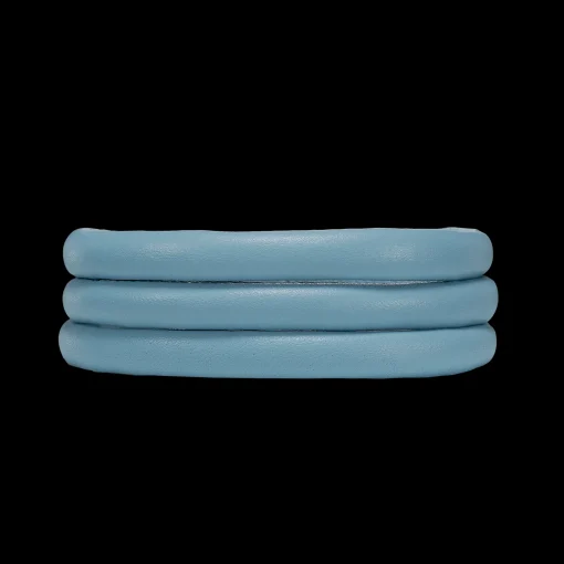 Classic Læderarmbånd Lyseblå