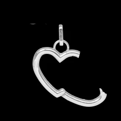 Collectors Heart Vedhæng – Sølv Håndlavet smykke | Køb her »