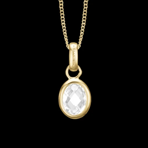 Crystal Dream Pendant, gold