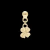 Dangling Four Leaf Clover