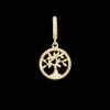 Diamond Tree of Life, gold pl silver