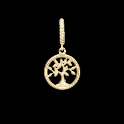 Diamond Tree of Life, gold pl silver