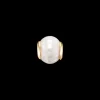 Disco, mother of pearl, gold plated silv