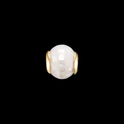 Disco, mother of pearl, gold plated silv