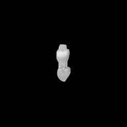 Double Heart, silver