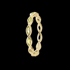 Eternity Peridot, goldpl., size 61/9,25