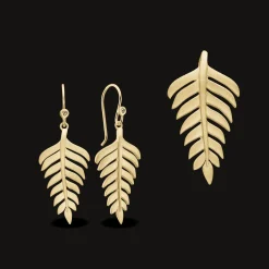 Fern Leaf sæt, Forgyldt