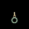Green CZ circle