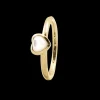 Heart mother of pearl, goldpl