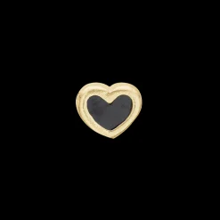 Køb Black Enamel Heart | Fri Fragt | Tidløst Dansk Design