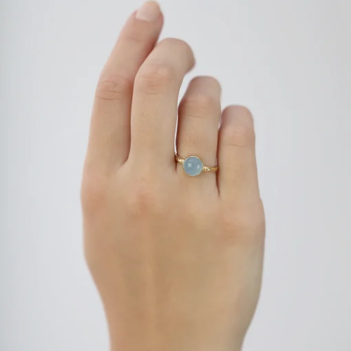 Køb Blue Chalcedony | Fri Fragt | Tidløst Dansk Design