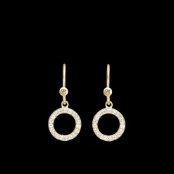 Køb Hanging Topaz Circle | Fri Fragt | Tidløst Dansk Design