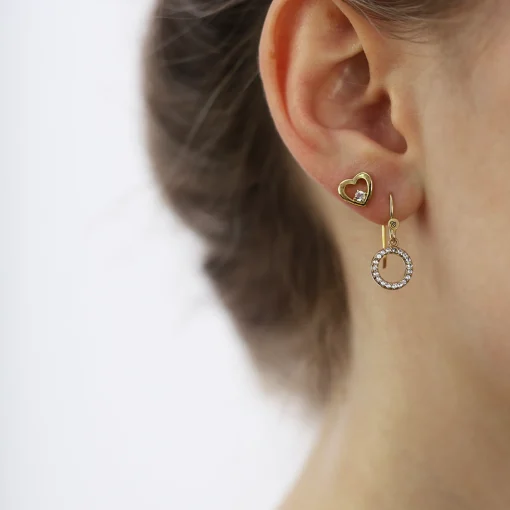 Køb Hanging Topaz Circle | Fri Fragt | Tidløst Dansk Design