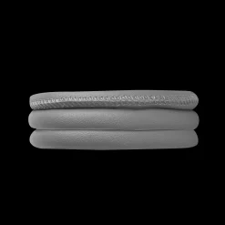 Køb Læderarmbånd - grå | Fri Fragt | Tidløst Dansk Design
