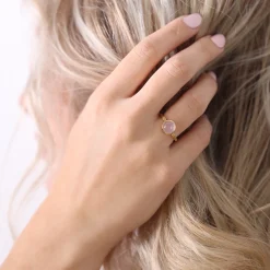 Køb Pink Chalcedony | Fri Fragt | Tidløst Dansk Design