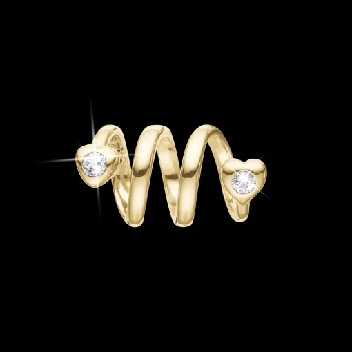 Køb Topaz Heart Twist | Fri Fragt | Tidløst Dansk Design