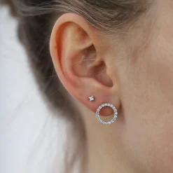 Køb Topaz Sparkling Circle | Fri Fragt | Tidløst Dansk Design