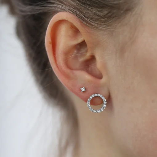 Køb Topaz Sparkling Circle | Fri Fragt | Tidløst Dansk Design