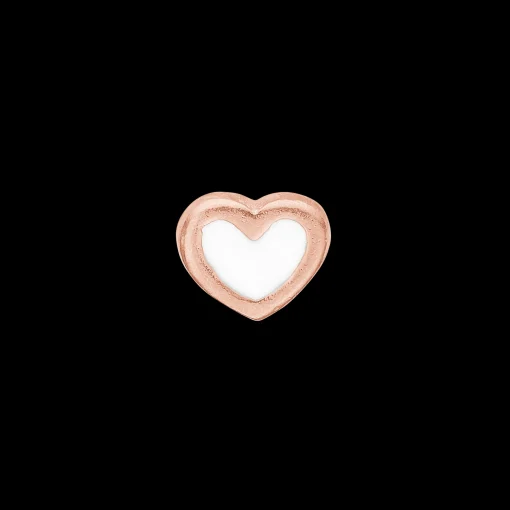 Køb White Enamel Heart | Fri Fragt | Tidløst Dansk Design