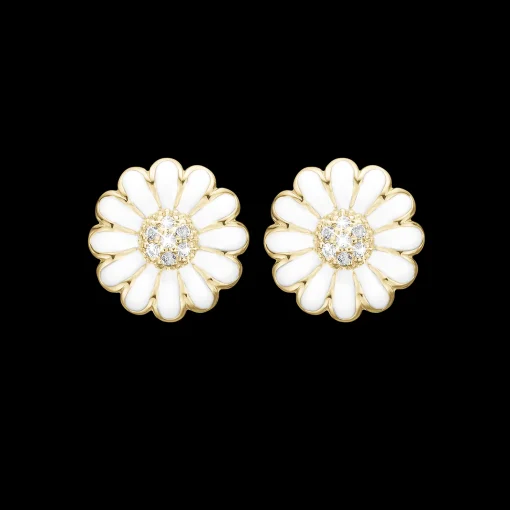 Køb White Marguerite 18 mm | Fri Fragt | Tidløst Dansk Design