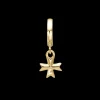 Maltese Cross massive goldplated