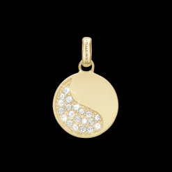 Moon Shine, pendant, goldpl silver