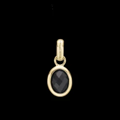 Onyx Dream Pendant, gold