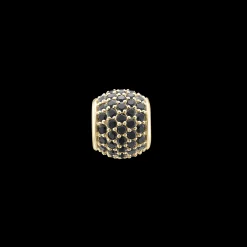 Onyx World, gold plated silver