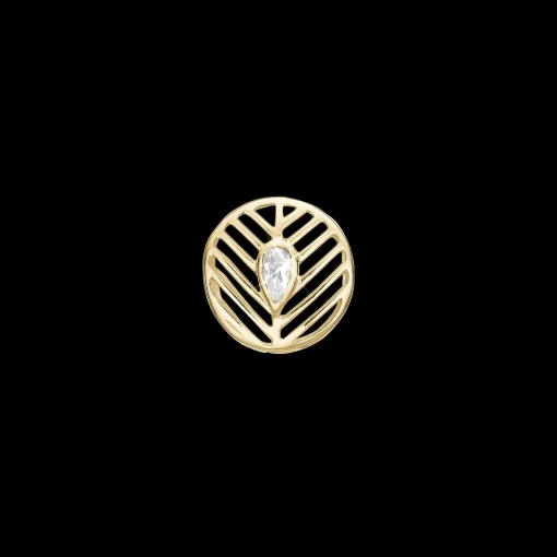Open Leaf, goldpl silver