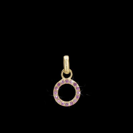 Pink CZ Circle