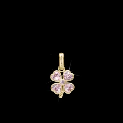Pink Heart Clover