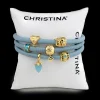 Ready Slim Armbånd med 6 charms