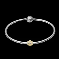 Sølv Bangle med charm - Spar op til 500,-