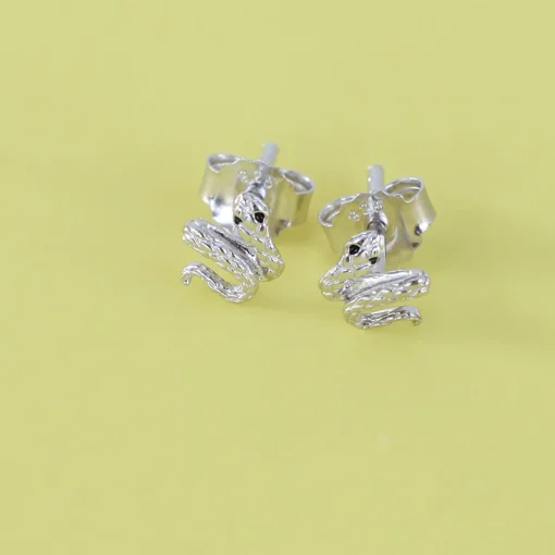 Snakes, studs, goldpl silver
