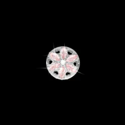 Sparkling pink flower