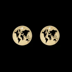 The World, studs, goldpl silver