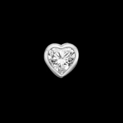 True hearted, 14 carat White Gold