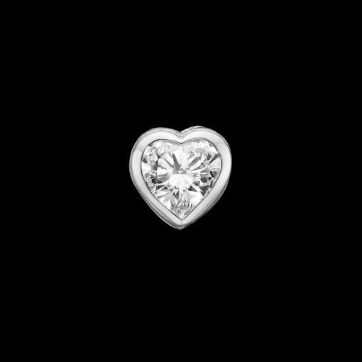 True hearted, 14 carat White Gold